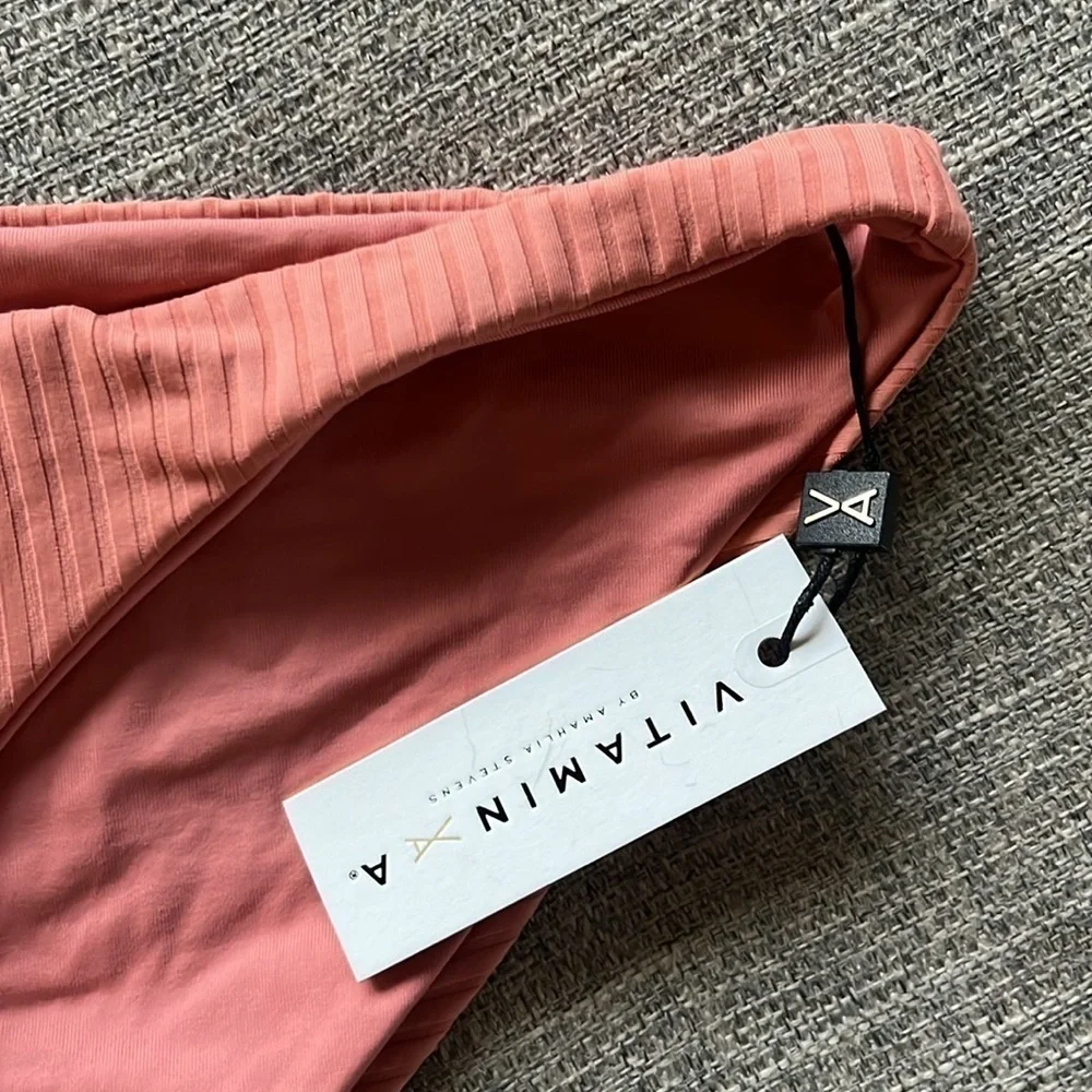 Vitamin A Bikini Reversible  Bottoms Size Small NWT